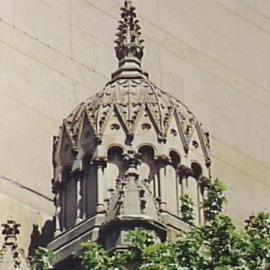 Sandstone carving on roof on The Great Synagogue, Elizabeth Street Sydney, 2001 | 2 votes