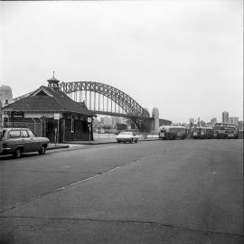 Opera House site, Circular Quay East Sydney, 1973