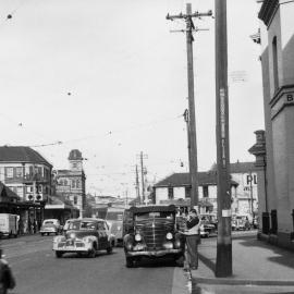 Newtown Bridge, King Street Newtown, circa 1950