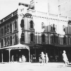 Edinburgh Castle Hotel, corner Pitt and Bathurst Streets Sydney, 1930