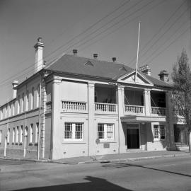 Redfern Town Hall, corner Pitt Street and Wells Street Redfern, 1962