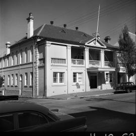 Redfern Town Hall, corner Pitt Street and Wells Street Redfern, 1962