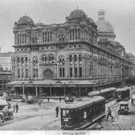 Queen Victoria Market Building, George Street Sydney, 1917