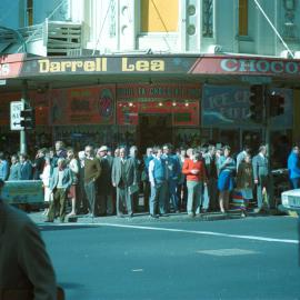 Darrell Lea Chocolate Shop, George Street Sydney, 1981