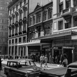Street view, Pitt Street Sydney, 1960