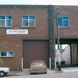 Peter Grose and Company on Tilford Street Zetland, circa 1977