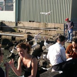 Fish Markets. view from the Trawler Wharf, Bank Street Pyrmont, 2003