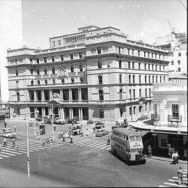 Customs House and Paragon Hotel, Alfred Street Sydney, 1960s