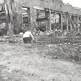 Buckingham's site, after the fire