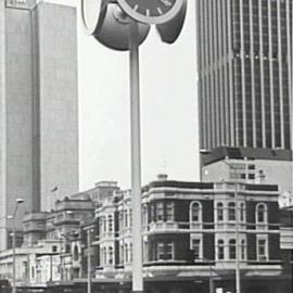 Seiko clock in Alfred St, Circular Quay