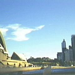 View of Opera House from ferry