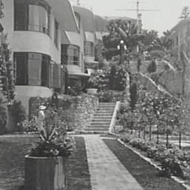 Wyldefel Gardens, Wylde Street Potts Point, 1940
