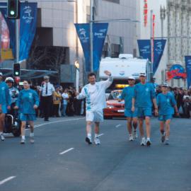 Olympic Torch Relay, George Street Sydney, 2000
