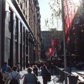 Late afternoon in Martin Place, Sydney, 2000