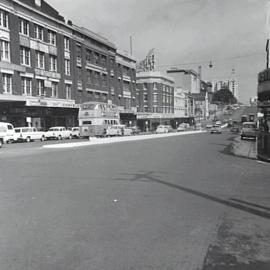 William Street looking south west from Crown Street Darlinghurst, 1962