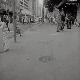 Streetscape, Elizabeth Street Sydney, 1973