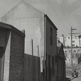 Two storey residence on Langley Street Darlinghurst, 1940