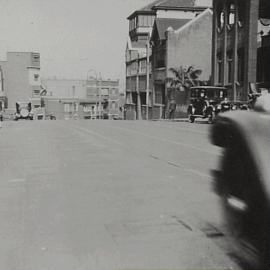 Traffic on Bayswater Road Kings Cross, 1929