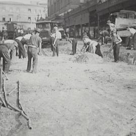 Reconstruction of Bay Street Ultimo, 1936