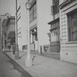 Experimental light standard, Macquarie Street Sydney, 1926