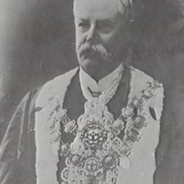 Portrait of Mayor, Lord Mayor and Alderman Samuel Edward Lees, Municipal Council of Sydney, 1904